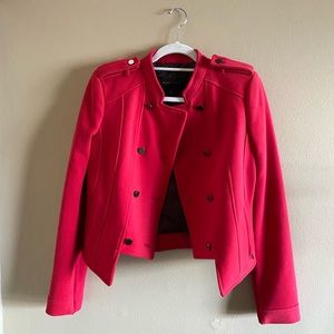 BCBGMazAzria Royce double breasted military jacket